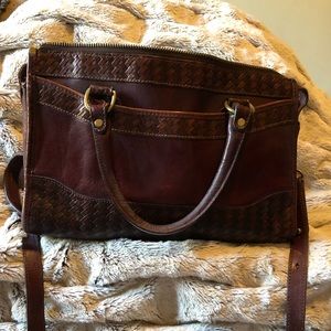 Brahmin purse with shoulder strap